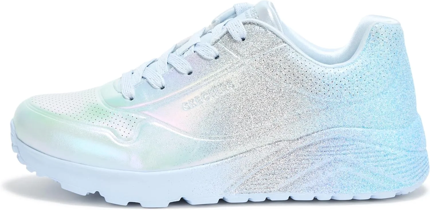 Skechers Girl's Uno Lite-Metallic Shimmers Sneaker