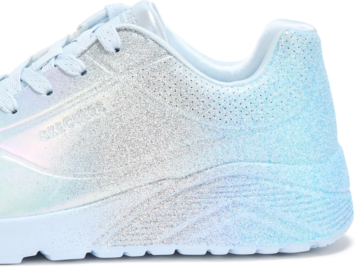 Skechers Girl's Uno Lite-Metallic Shimmers Sneaker