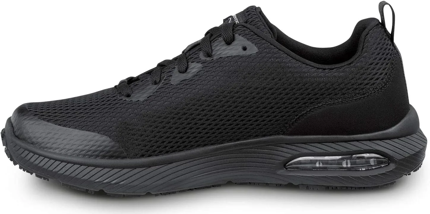 Skechers Jason Men's Black Soft Toe Slip Resistant Athletic
