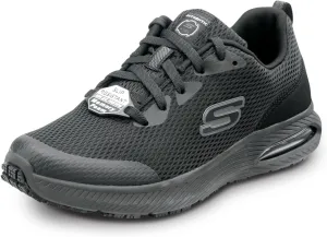 Skechers Jason Men's Black Soft Toe Slip Resistant Athletic