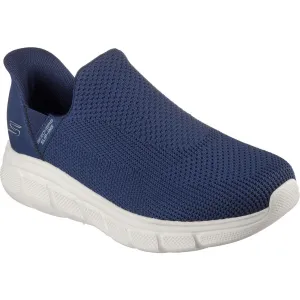 Skechers Men's BOBS Sport B Flex Resilient Trainers in Navy