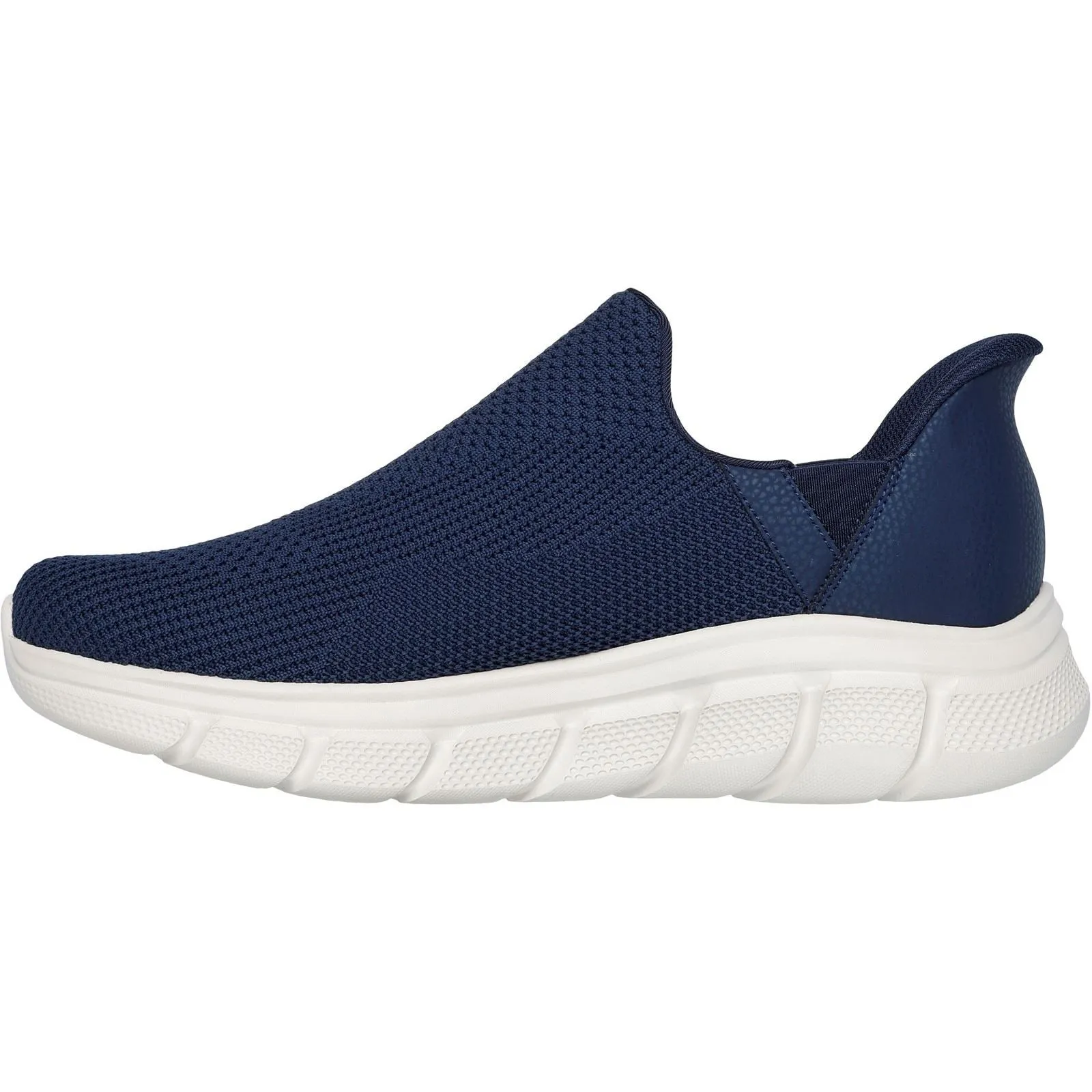 Skechers Men's BOBS Sport B Flex Resilient Trainers in Navy