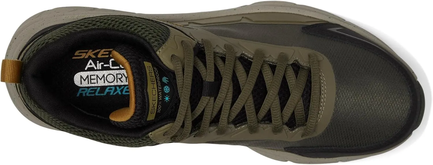 Skechers Men's D'lux Walker 2.0 Grailo Waterproof Sneaker