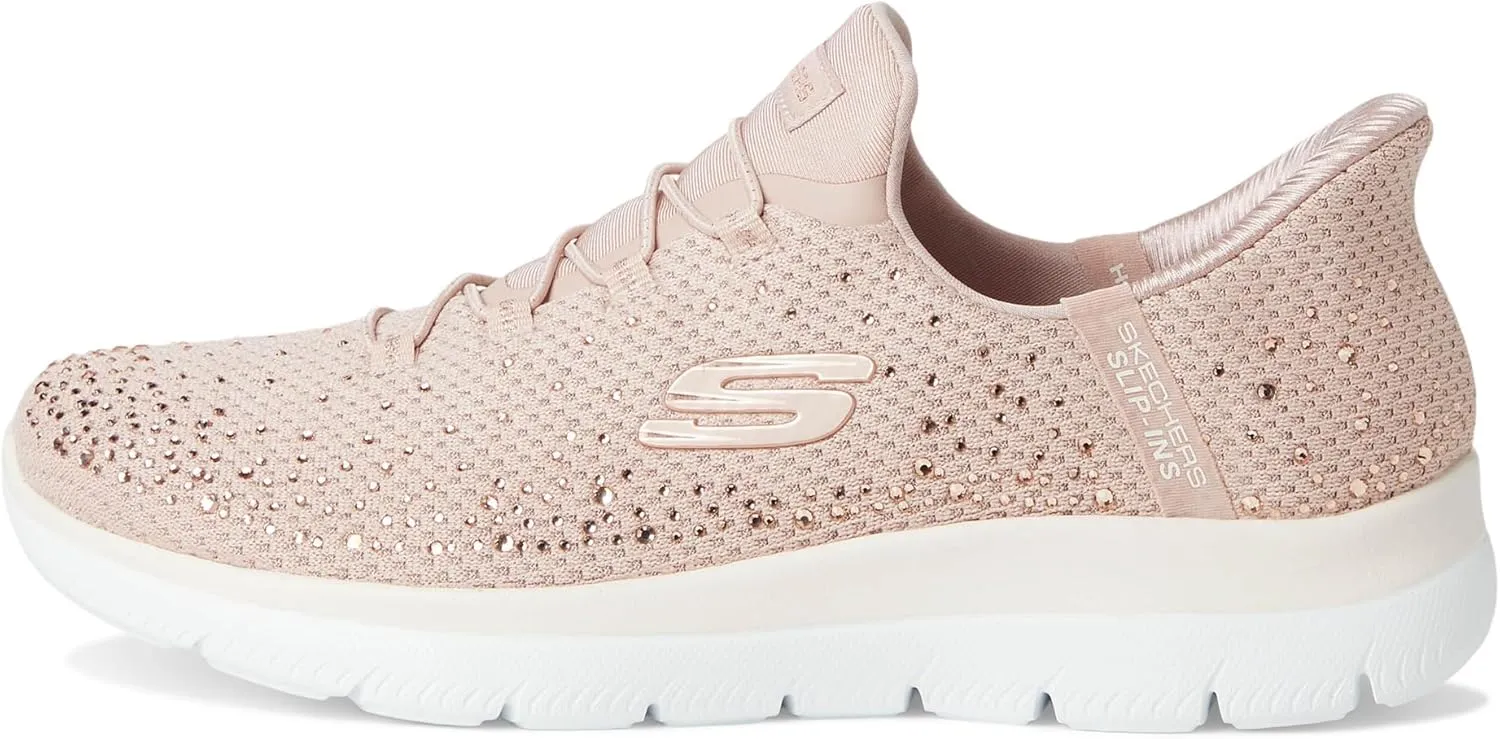 Skechers Sport Women's Summits-Brilliant Shine Hands Free Slip-ins Sneaker