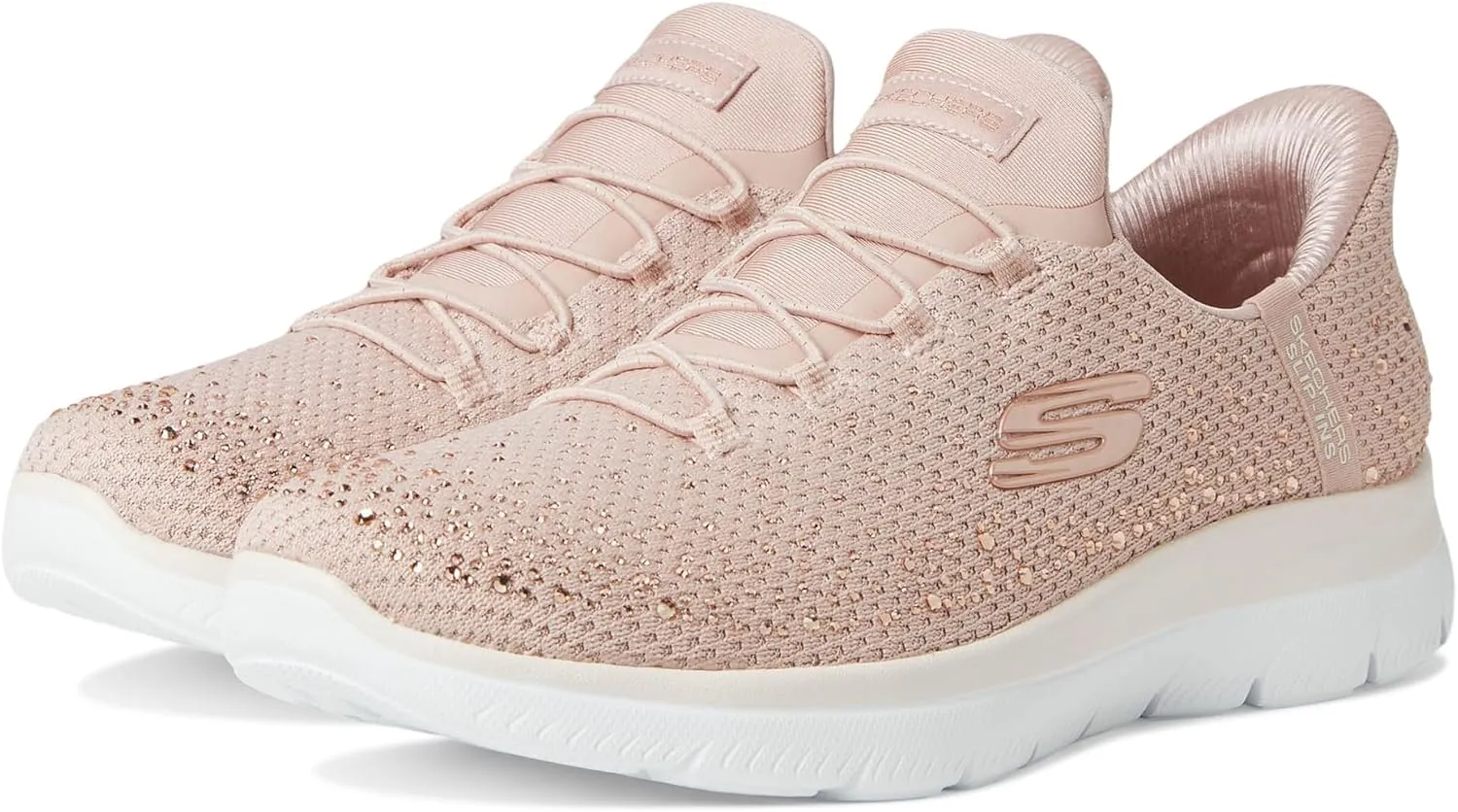 Skechers Sport Women's Summits-Brilliant Shine Hands Free Slip-ins Sneaker
