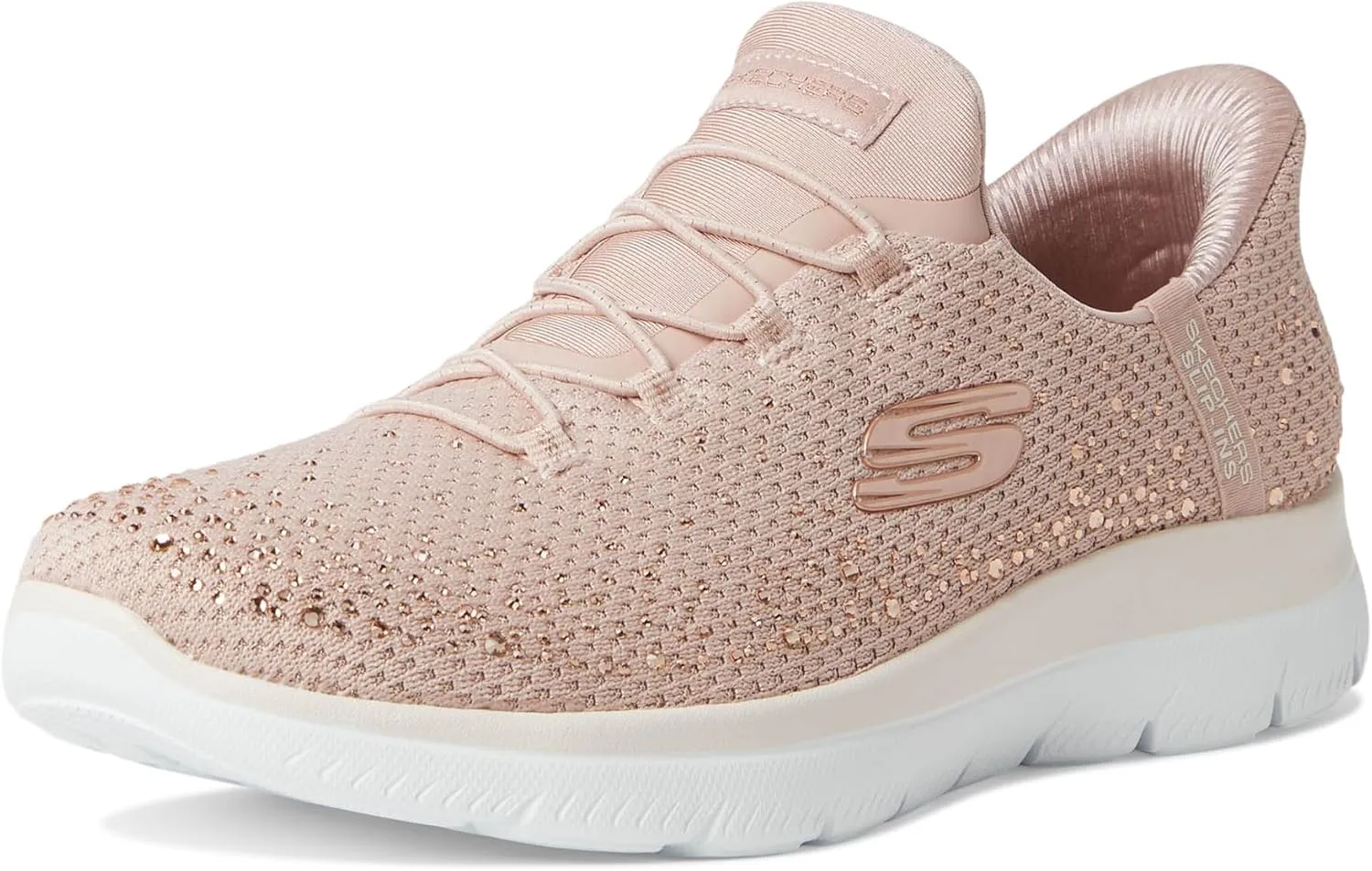 Skechers Sport Women's Summits-Brilliant Shine Hands Free Slip-ins Sneaker
