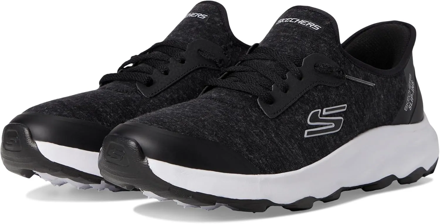 Skechers Sport Women's Women's Ridge Oak Hands Free Slip-INS Sneaker, BKW=Black/White, 7.5 Wide