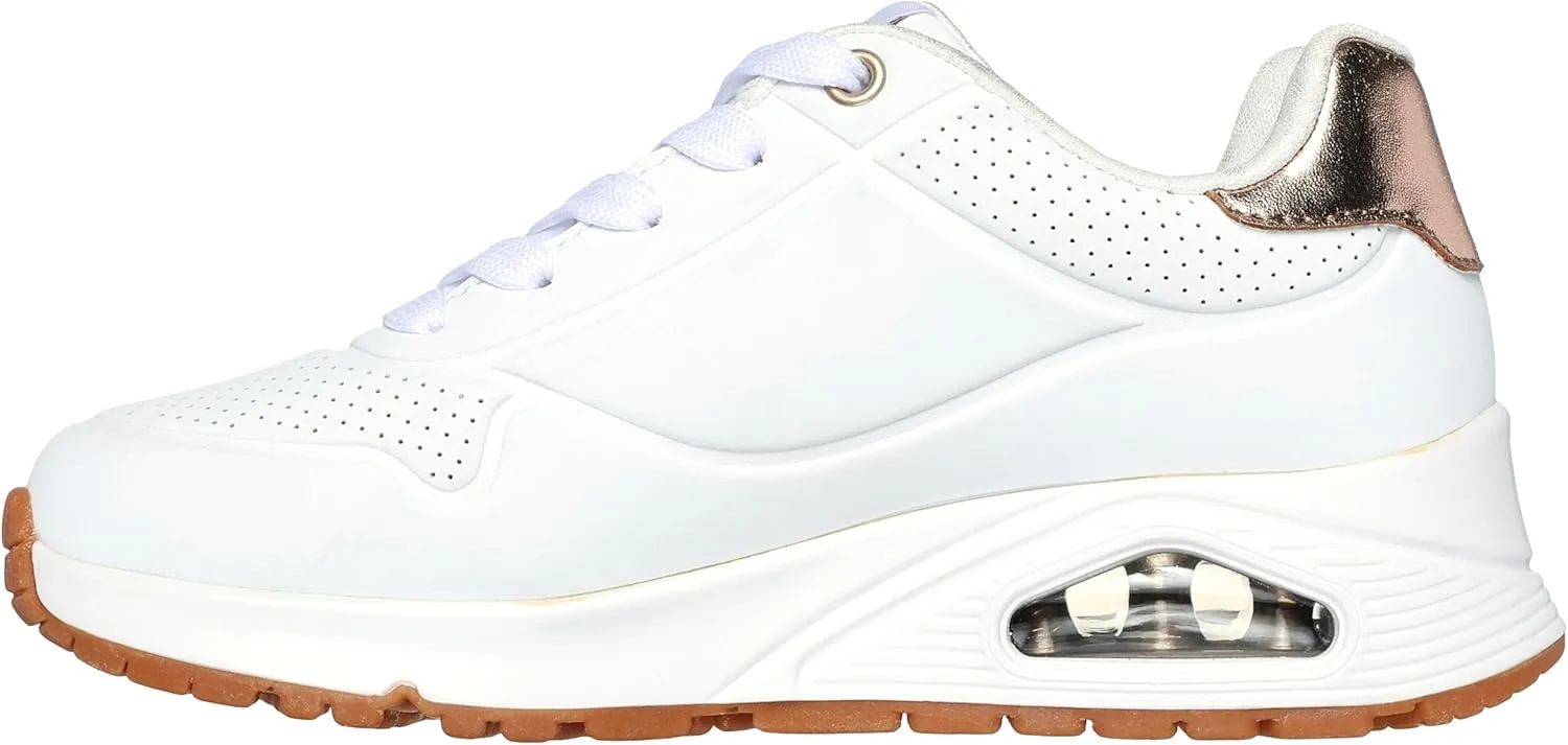 Skechers Unisex-Child Uno Gen1-Shimmer Away Sneaker