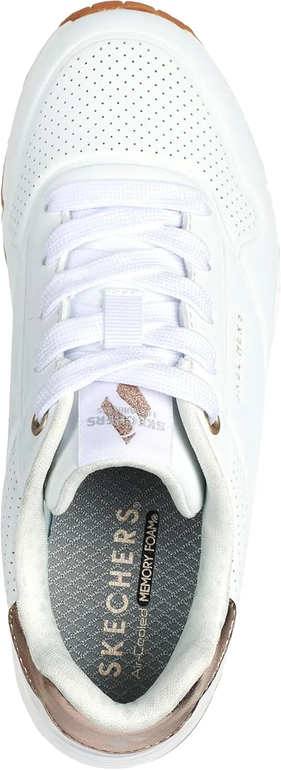 Skechers Unisex-Child Uno Gen1-Shimmer Away Sneaker