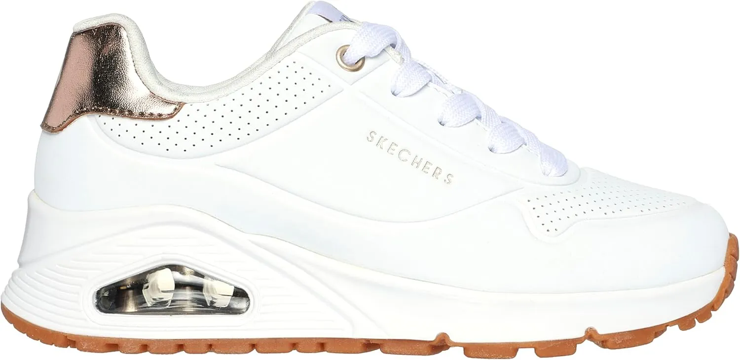 Skechers Unisex-Child Uno Gen1-Shimmer Away Sneaker