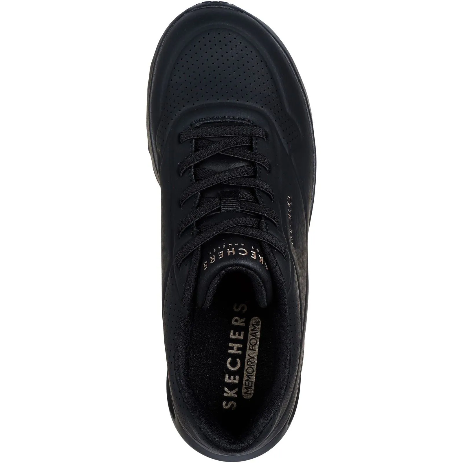 Skechers Uno Lite Lite Work Polyurethane Women's Black Trainers