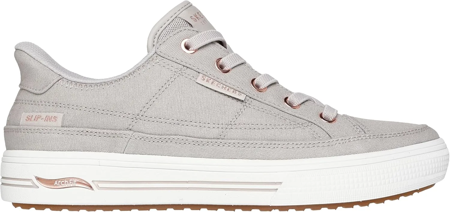 Skechers Women's Arch Fit Arcade-See Ya There Hands Free Slip-ins Sneaker