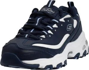 Skechers Women's D'Lites Fresh Start Memory Foam Lace-up Sneaker Fashion