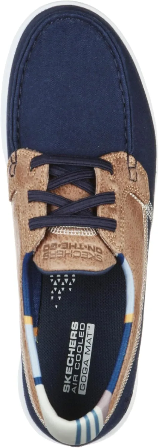 Skechers Women's Go Walk Lite Playa Vista Boat Shoe