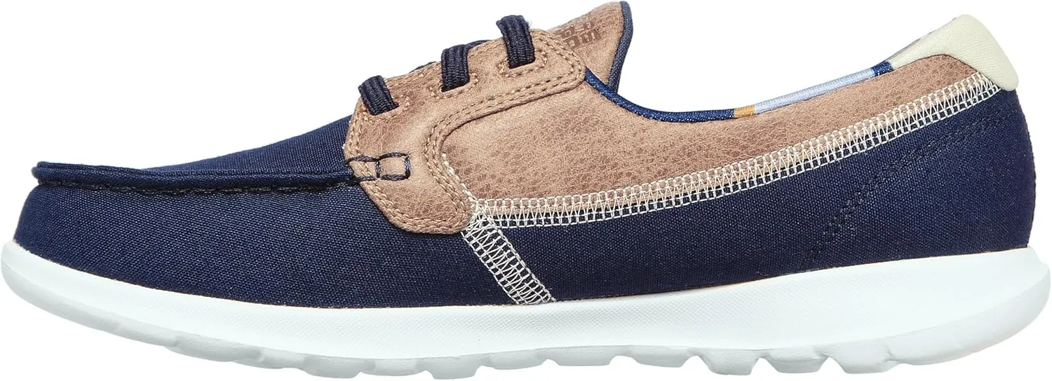 Skechers Women's Go Walk Lite Playa Vista Boat Shoe