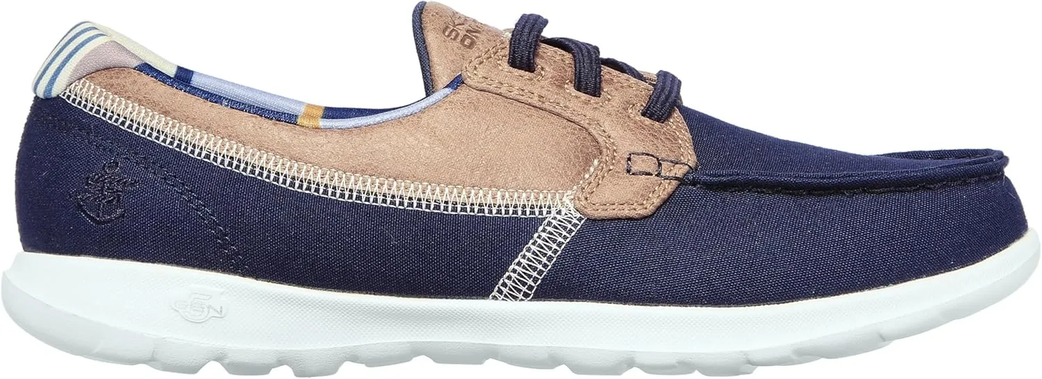 Skechers Women's Go Walk Lite Playa Vista Boat Shoe