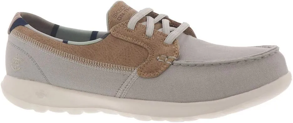 Skechers Women's Go Walk Lite Textile Boat Shoe