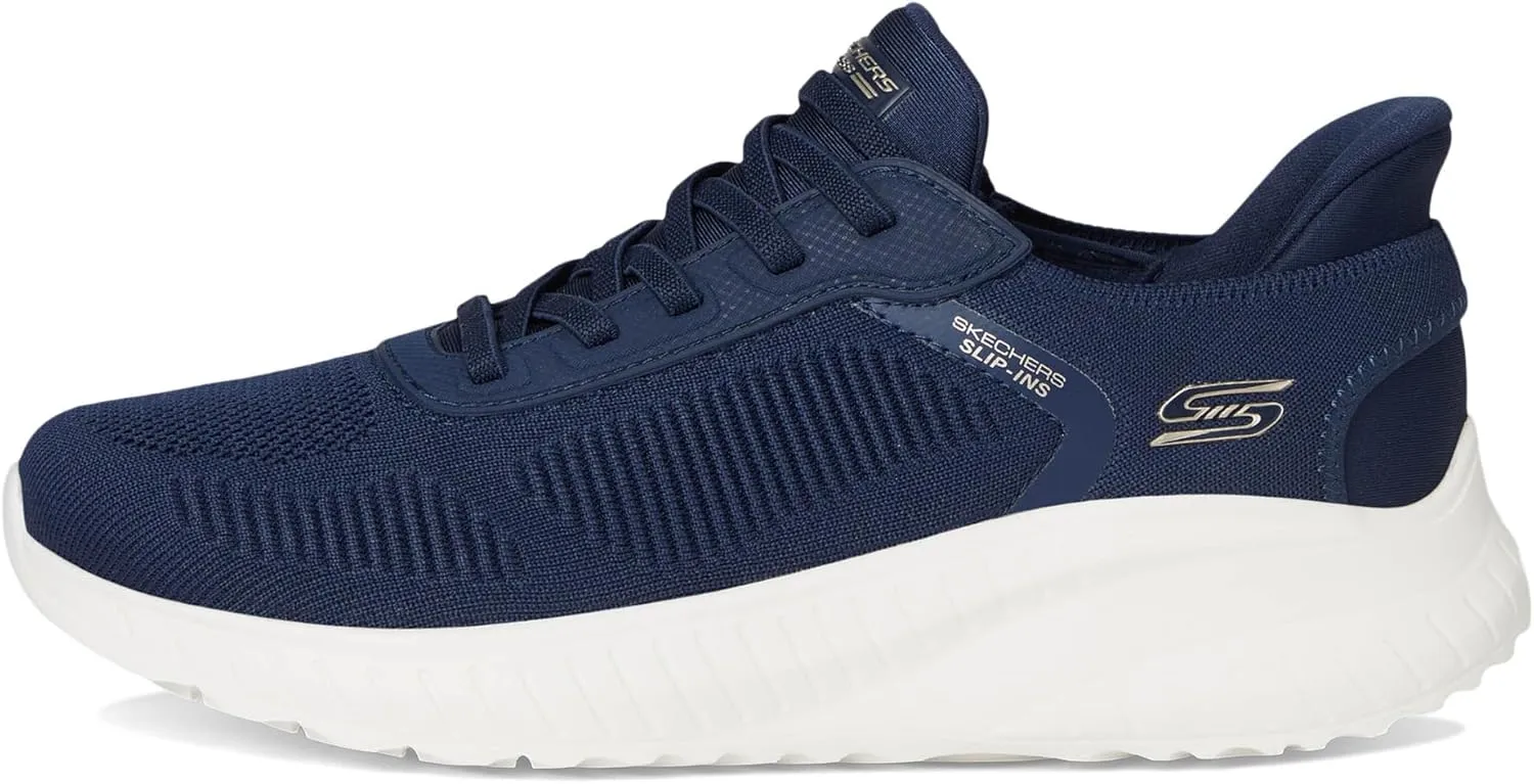 Skechers Women's Hands Free Slip-ins Bobs Squad Chaos-Current Muse Sneaker