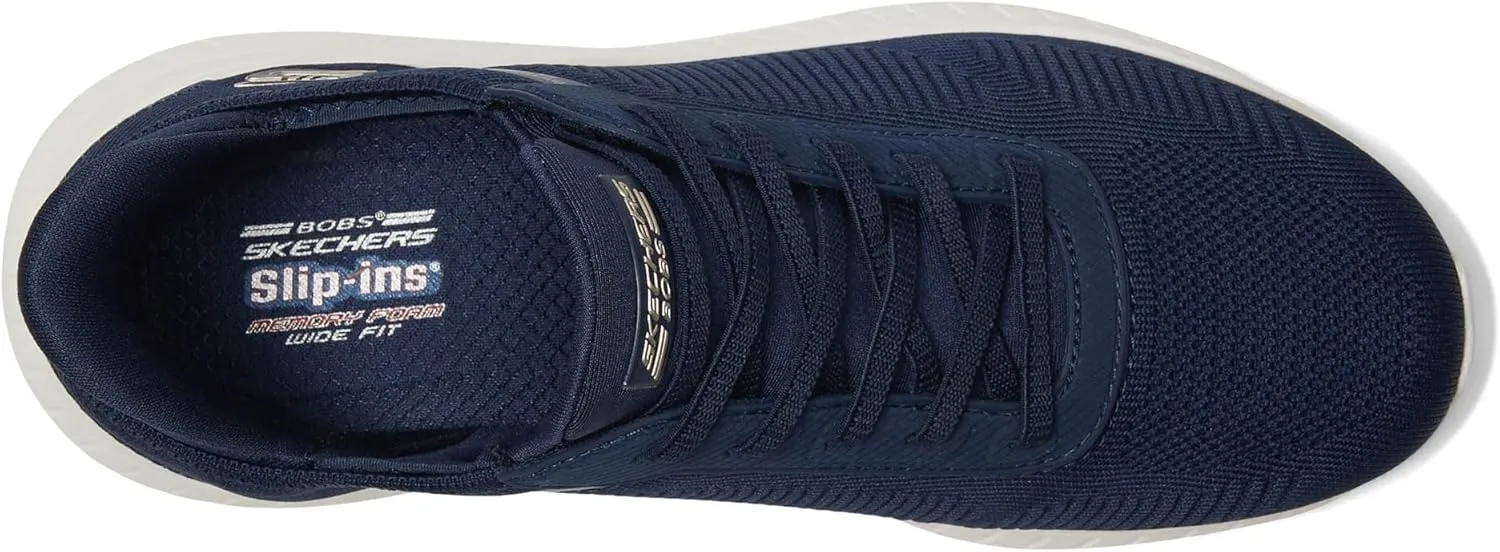 Skechers Women's Hands Free Slip-ins Bobs Squad Chaos-Current Muse Sneaker