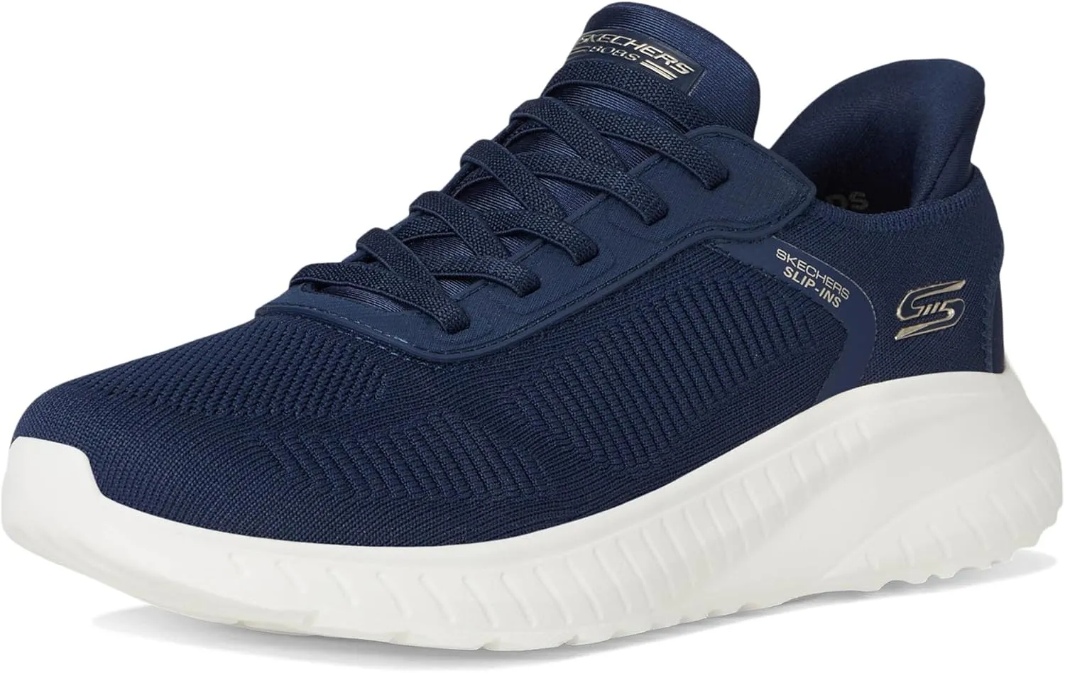 Skechers Women's Hands Free Slip-ins Bobs Squad Chaos-Current Muse Sneaker