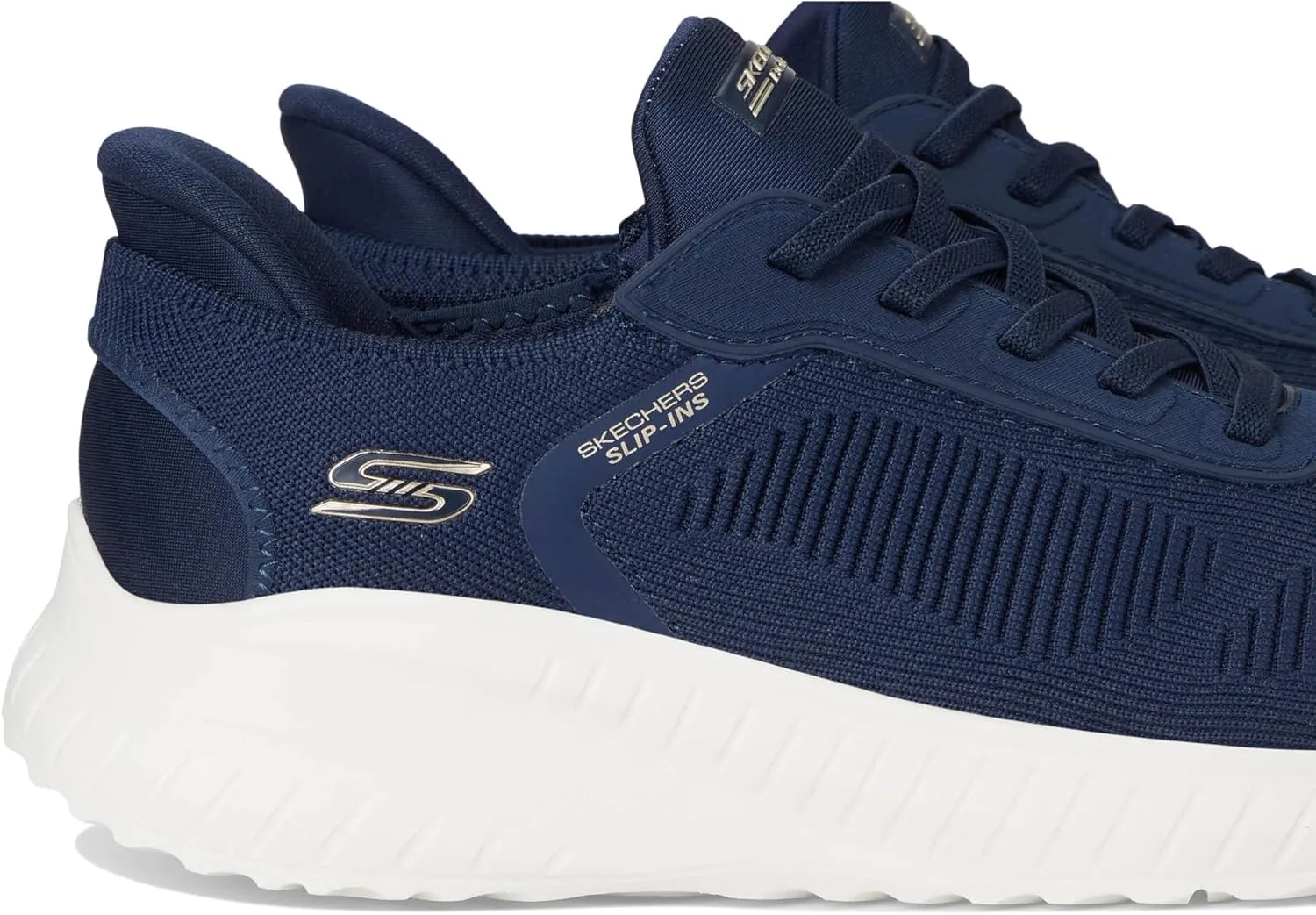 Skechers Women's Hands Free Slip-ins Bobs Squad Chaos-Current Muse Sneaker