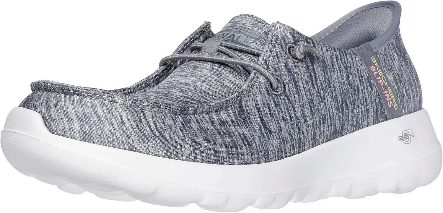 Skechers Women's Hands Free Slip-ins Go Walk Joy Moc Toe Casual Shoe Sneaker