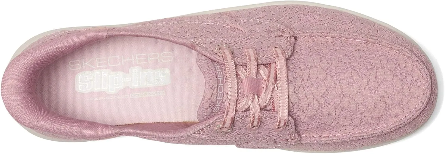 SKECHERS Women's Hands Free Slip-ins On-The-go Flex Radiant-Leilani Boat Shoe
