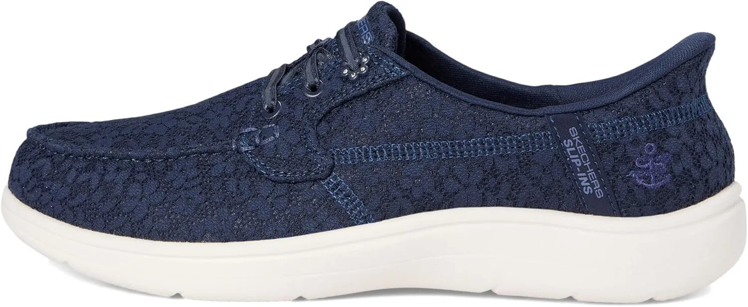 Skechers Women's Hands Free Slip-ins On-The-go Flex Radiant-Leilani Boat Shoe