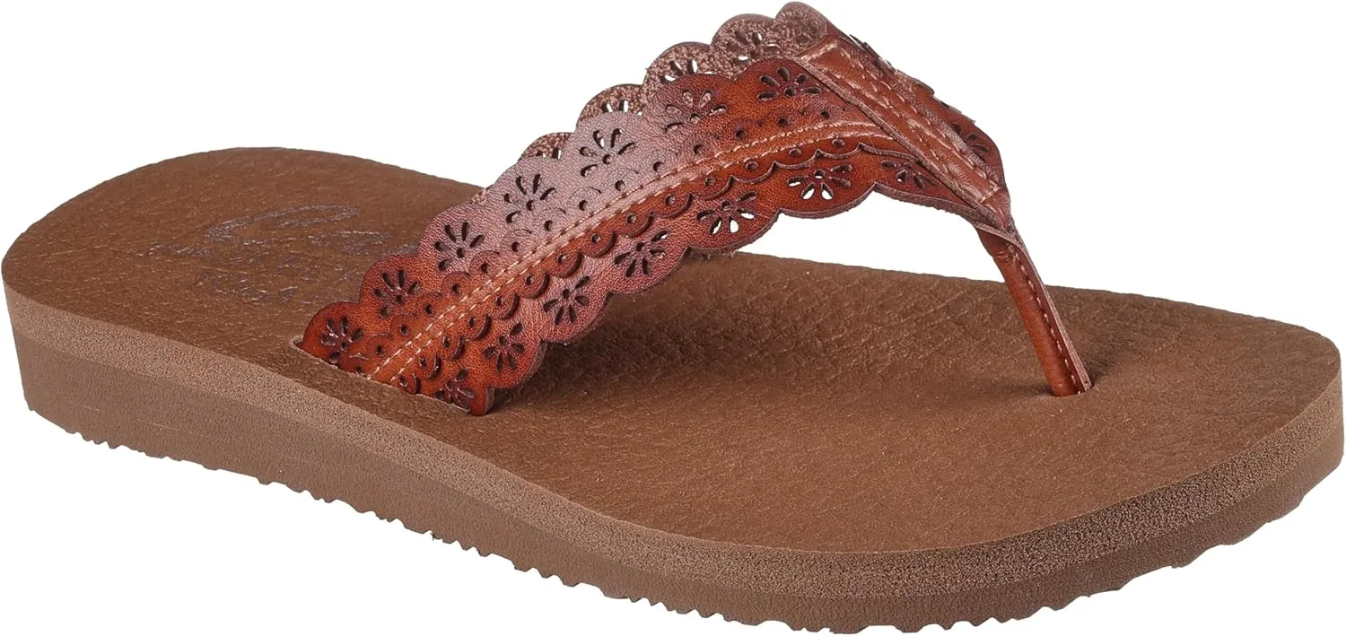 Skechers Women's Meditation-Catching Sun Flip-Flop