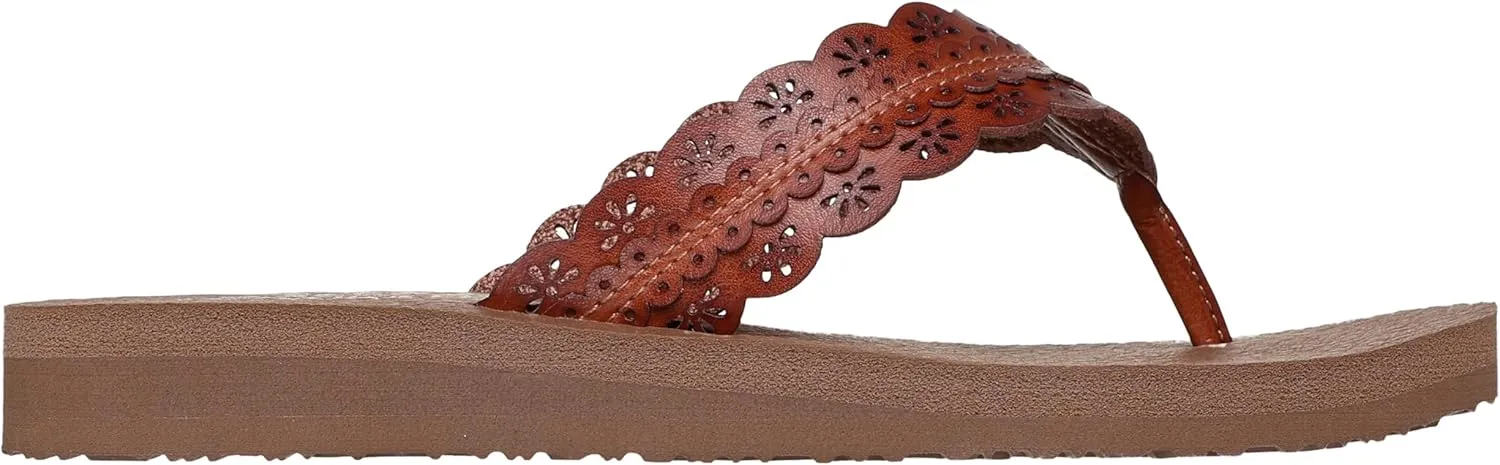 Skechers Women's Meditation-Catching Sun Flip-Flop