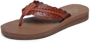 Skechers Women's Meditation-Catching Sun Flip-Flop