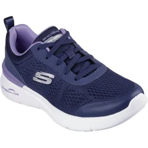 Skechers Women's Skech-Air Dynamight 2.0 New Heights Shoe in Navy/Lavender