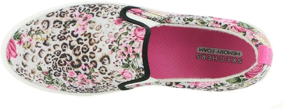 Skechers Women's Street Poppy-Garden Cat Sneaker