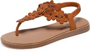 Skechers Women's Summer Cove-Beach Bloom Flip-Flop