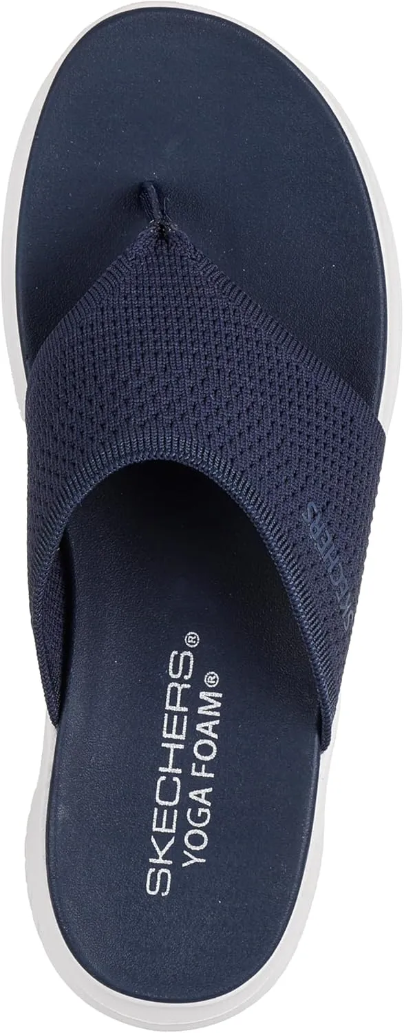 Skechers Women's Ultra Flex 3.0-Coastal Aura Flip-Flop