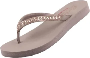 Skechers Women's Vinyasa-Wild Daisies Flip-Flop