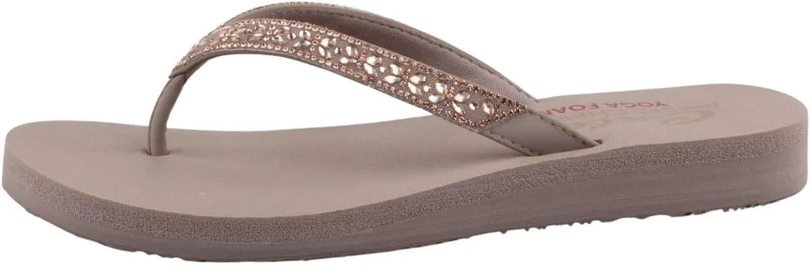 Skechers Women's Vinyasa-Wild Daisies Flip-Flop