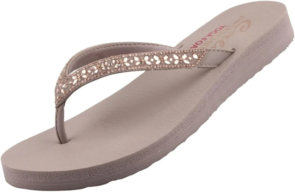Skechers Women's Vinyasa-Wild Daisies Flip-Flop