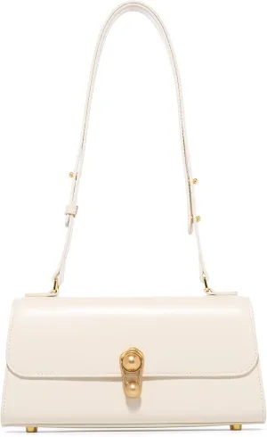 Small Purse Leather Bags For Women: Black Shoulder Handbags Crossbody Bag - Chic Everyday Adjustable Strap for Young Girls
