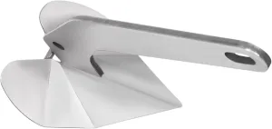 Small Yacht Boat Anchor, Marine Stainless Steel 316 Wing Style Anchor for Boats, 43 Lbs Boat Anchor for Small Yachts