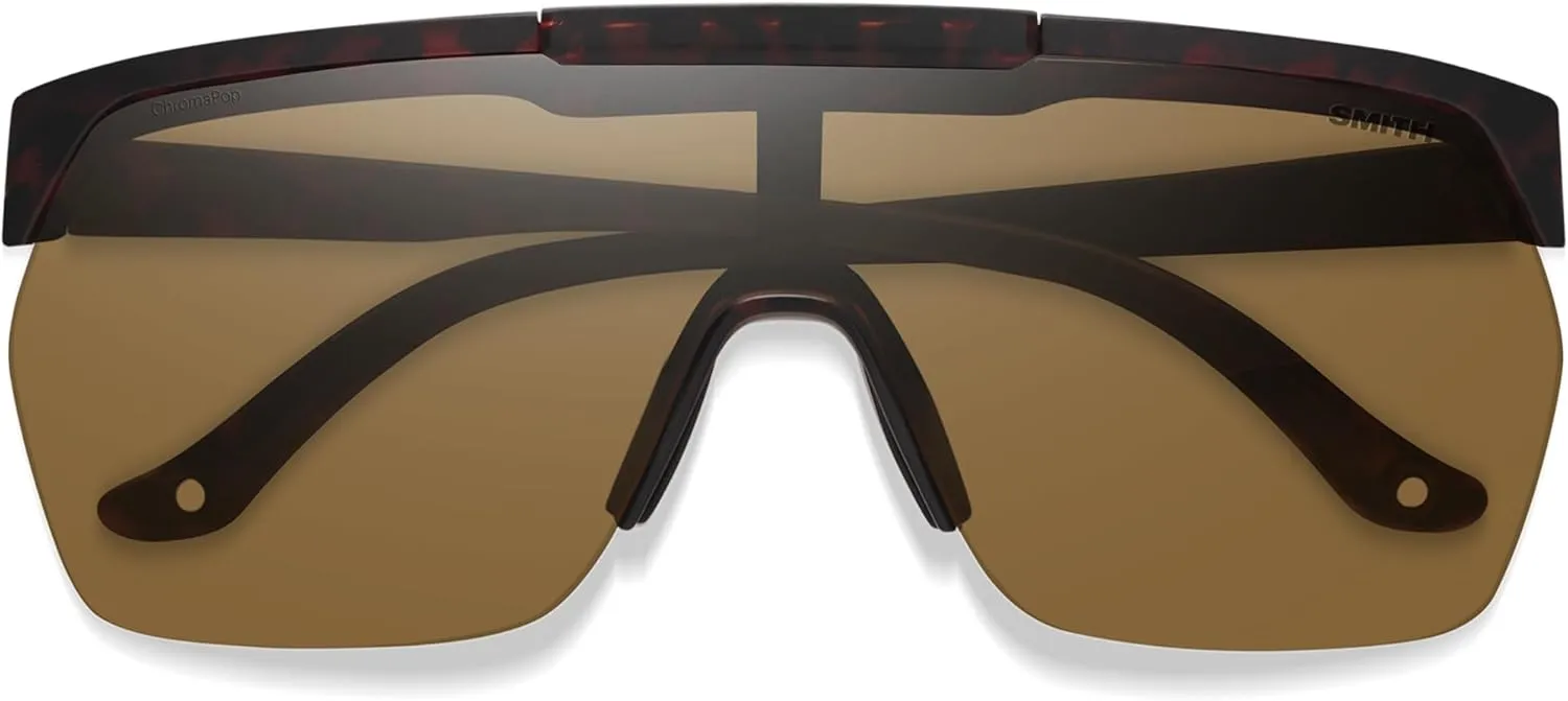SMITH XC Sunglasses with ChromaPop Lens Technology – Flip-Up Shield Lens Performance Sports Sunglasses – For Men & Women