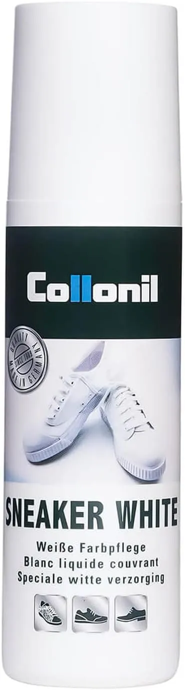 Sneaker White by Collonil | White Shoe Cleaner | Liquid Cream Built-In Sponge
