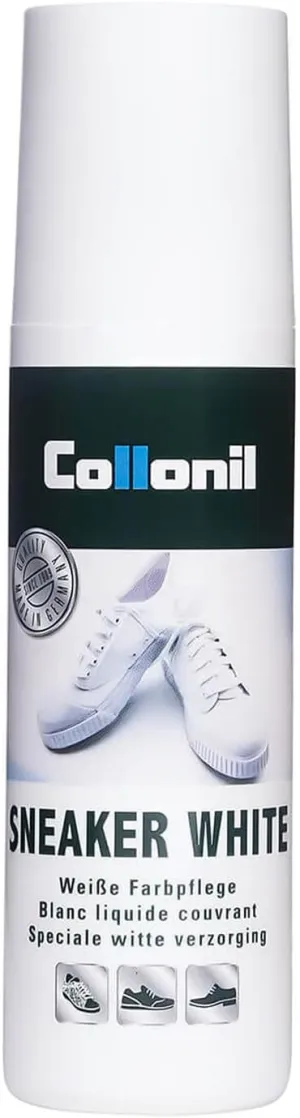 Sneaker White by Collonil | White Shoe Cleaner | Liquid Cream Built-In Sponge