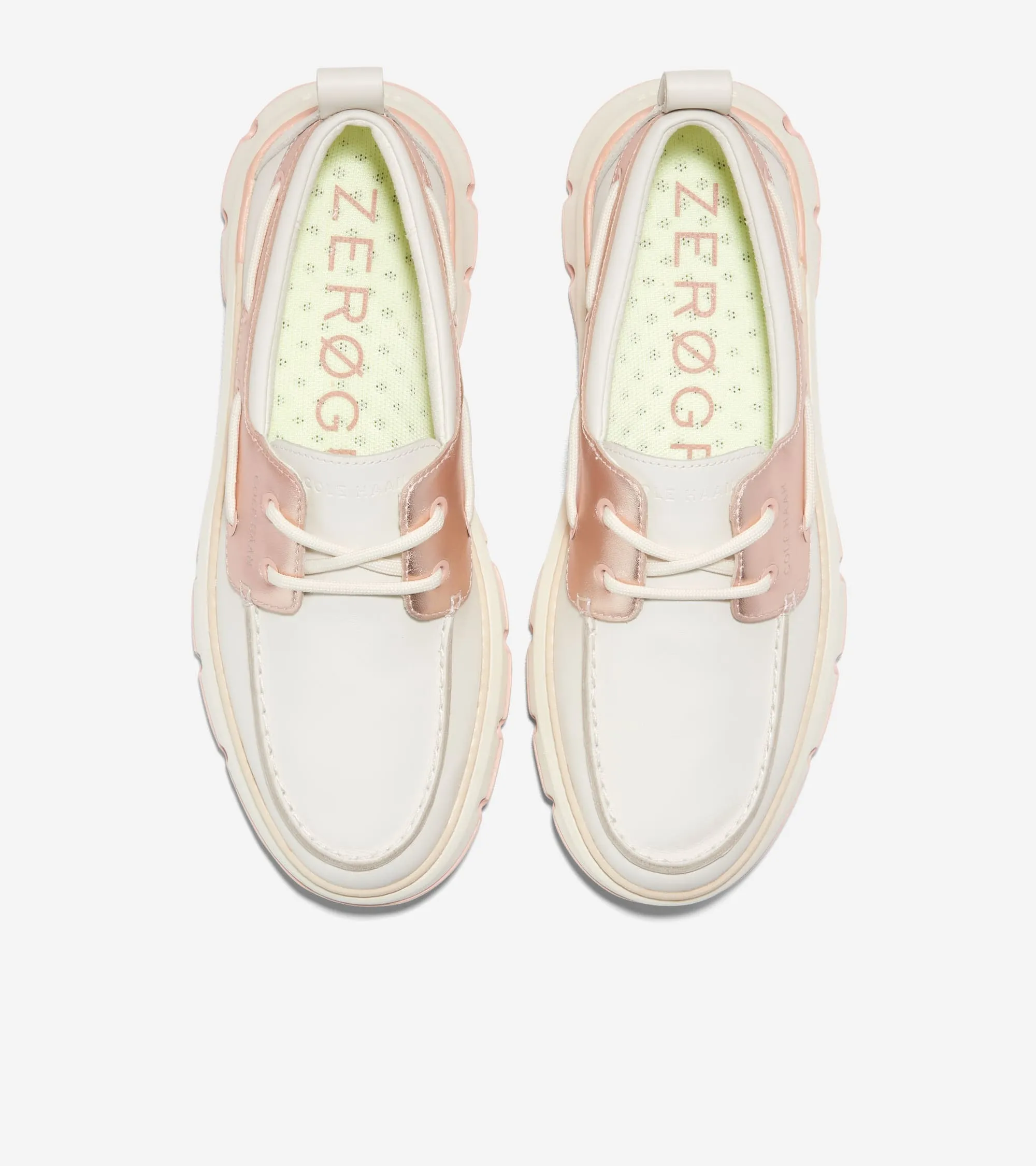 Sneakers Going fast Low Cole Holiday savings On 4.Zerogrand Regatta Ivory/Rosewater Slip Top Haan Flat