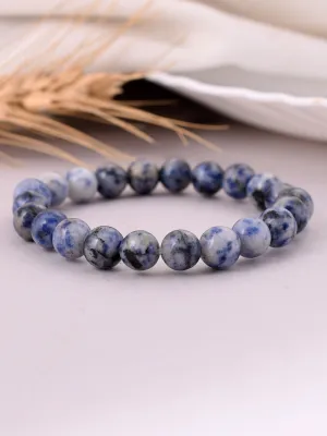 Sodalite Slip-On beaded Bracelet
