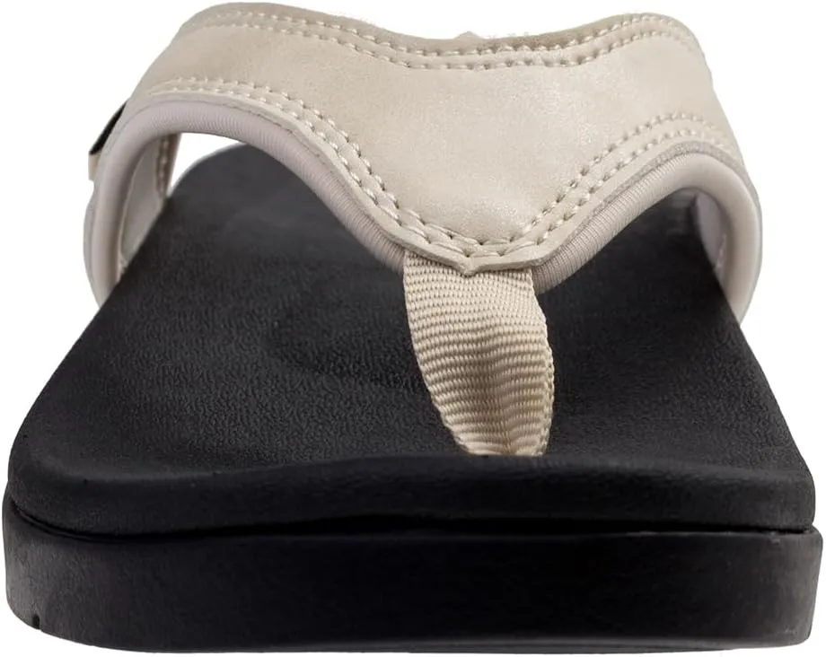 Spenco Women's Shoreline Dusted Metallic Flip-Flop