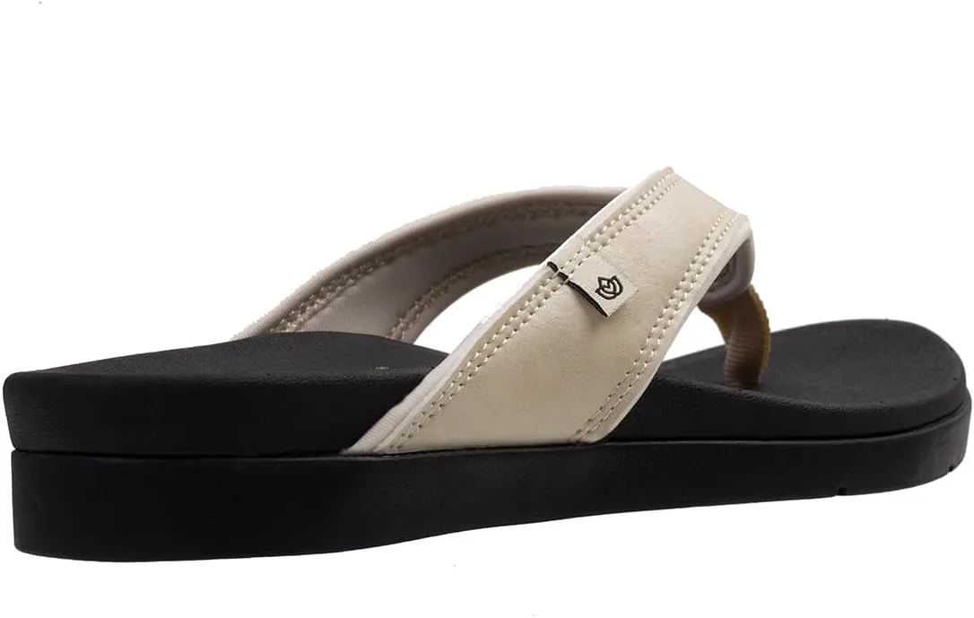 Spenco Women's Shoreline Dusted Metallic Flip-Flop