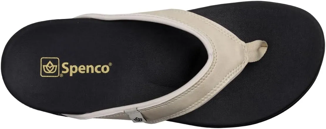 Spenco Women's Shoreline Dusted Metallic Flip-Flop