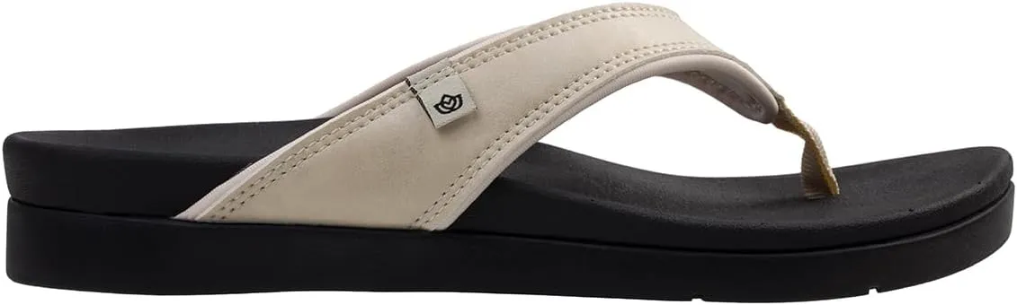 Spenco Women's Shoreline Dusted Metallic Flip-Flop