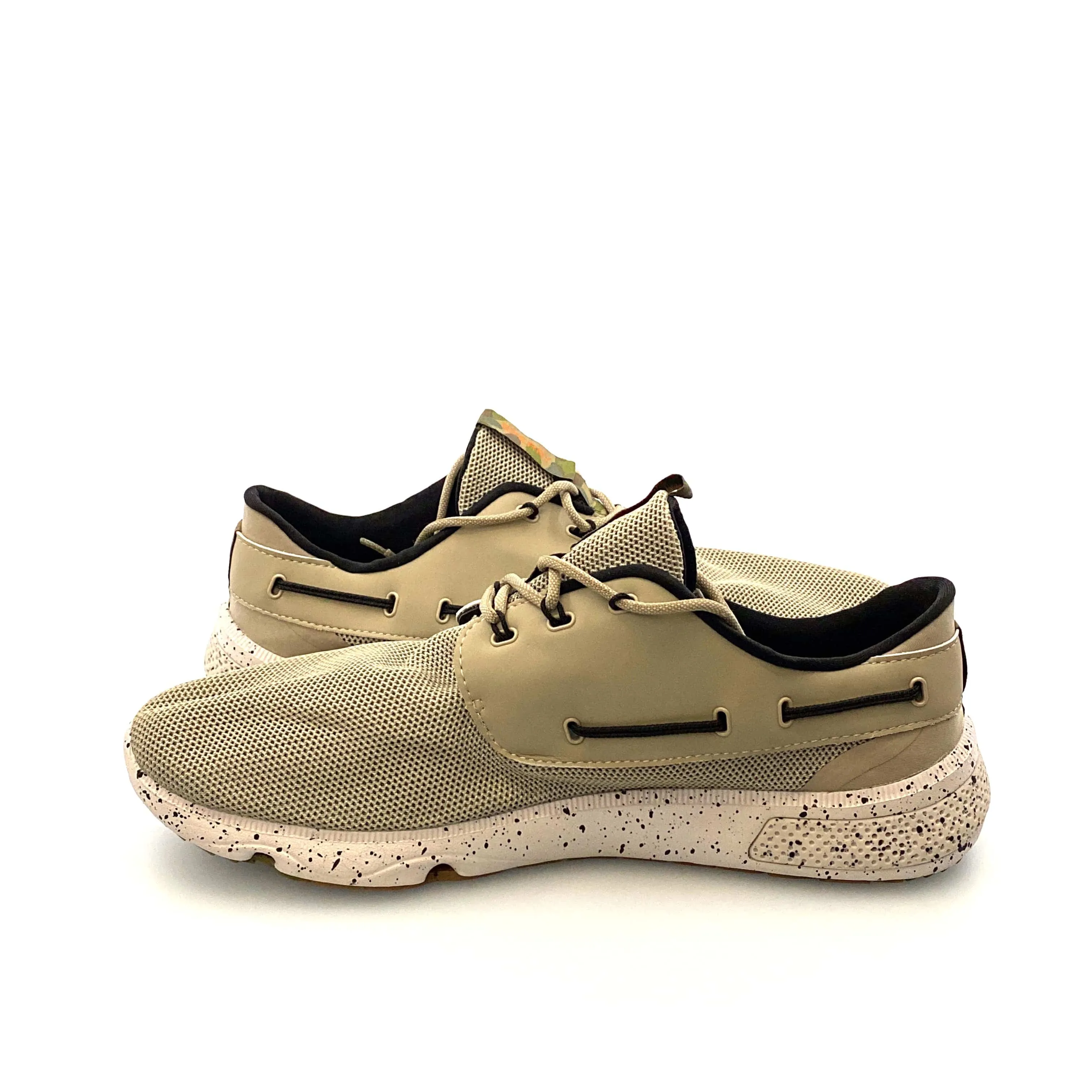 Sperry Mens “7 Seas” Camo Boat Shoe Lace-Up